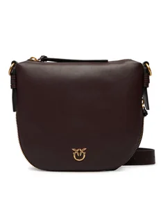 PINKO Torebka Hobo Zip Around Mini Ai 25-26 PLTT 105332 A0QO Bordowy - Torebki damskie - miniaturka - grafika 1