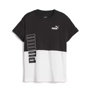 Koszule męskie - PUMA Power Colorblock tee G Koszula męska - grafika 1