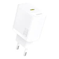 Ładowarki do telefonów - Ładowarka sieciowa Dudao Biała A27P USB-C GaN 30W Kompaktowa i Wydajna - miniaturka - grafika 1