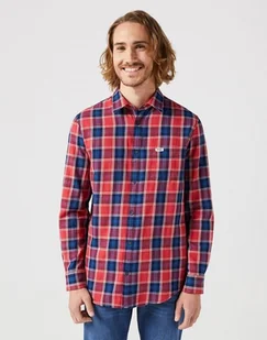 Męska koszula Wrangler LS 1 PKT SHIRT M - Koszule męskie - miniaturka - grafika 1