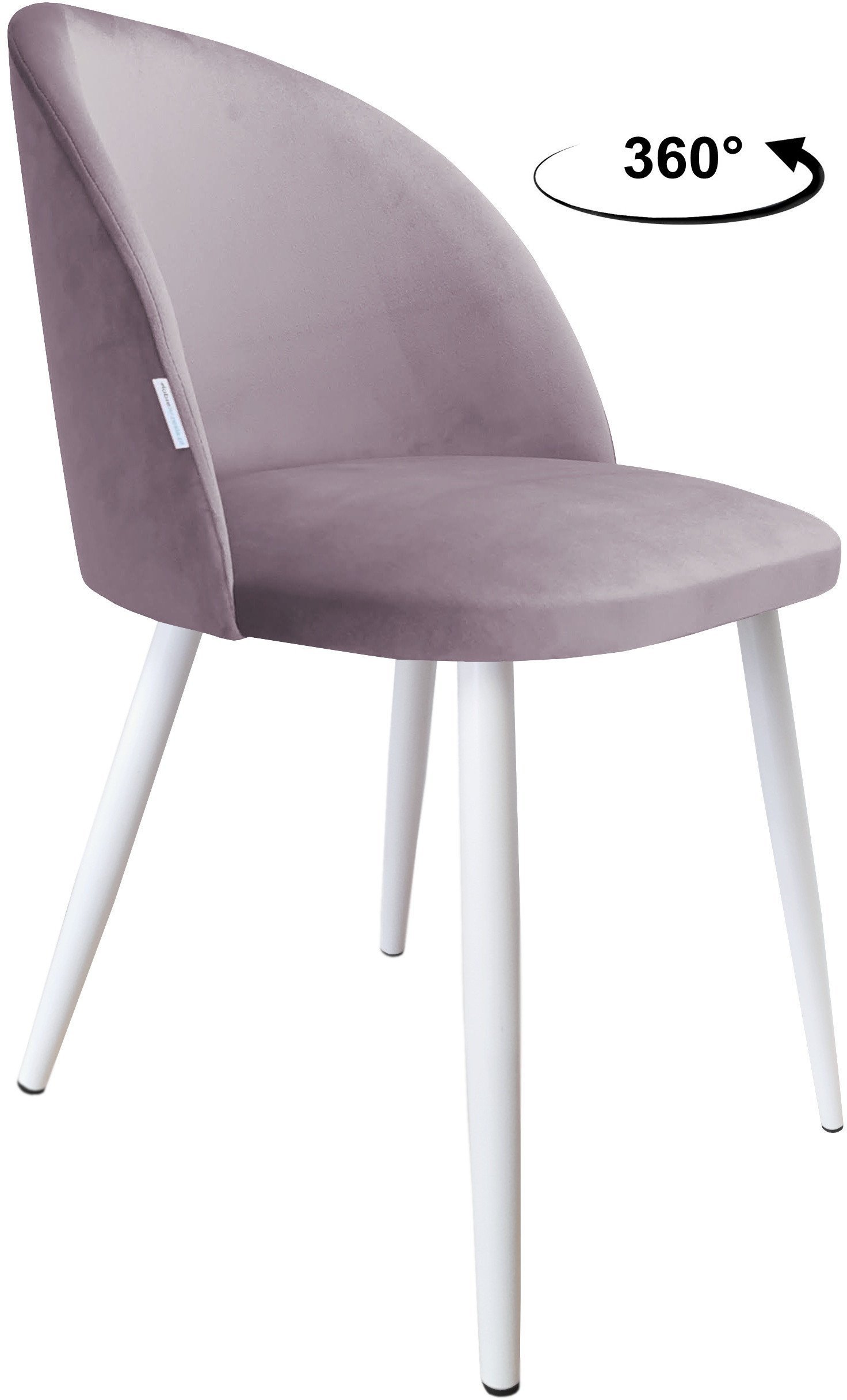 Krzesło obrotowe Colin podstawa biała MG55