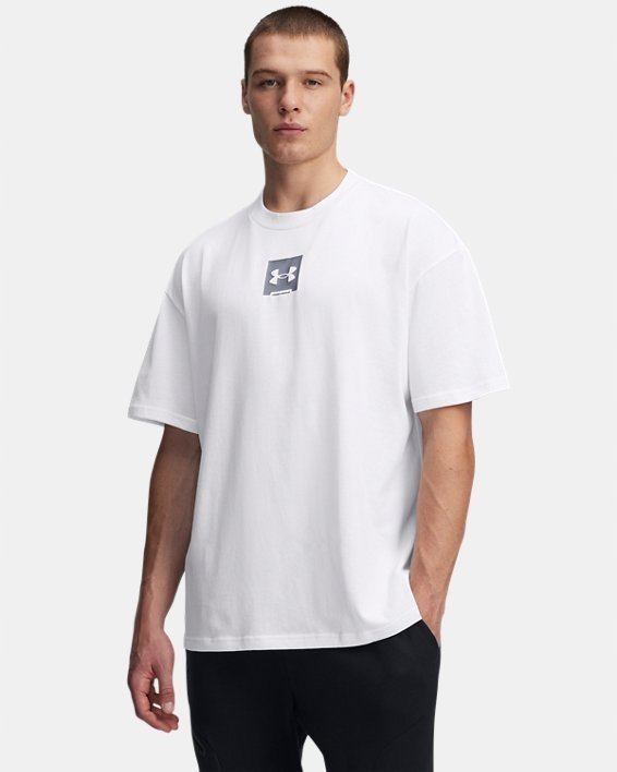 T-SHIRT MĘSKI UNDER ARMOUR SPORTOWY OVERSIZE HW OS SM BOX SS 3XL