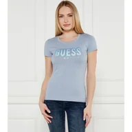 Koszulki i topy damskie - GUESS T-shirt Slim Fit - miniaturka - grafika 1