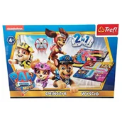 Gry planszowe - Chińczyk/Wyścig 2W1 Psi Patrol Trefl - miniaturka - grafika 1
