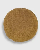 Poduszki dekoracyjne - Okrągła musztardowa poduszka dekoracyjna 45 cm Ronda - miniaturka - grafika 1