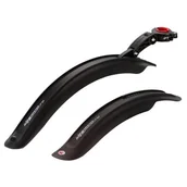 Błotniki rowerowe - Kross BŁOTNIKI KIDO SDS 20 CZARNE 110931 - miniaturka - grafika 1