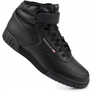 Męskie skórzane buty sportowe Reebok Exofit Hi - Buty trekkingowe męskie - miniaturka - grafika 1