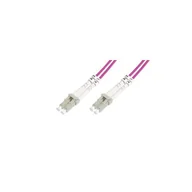 Kable światłowodowe - LOGON AL5LCSC20I/4I kabel InfiniBand / światłowodowy 20 m LC SC Fioletowy - miniaturka - grafika 1