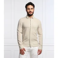 Koszule męskie - Calvin Klein Lniana koszula | Slim Fit - miniaturka - grafika 1