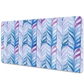 Podkładki na biurko - Podkładka na całe biurko Wzór w jodełkę 120x60 cm - miniaturka - grafika 1