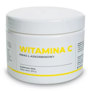 Visanto Witamina C 100% L-Kwas Askor. suplement diety 500 g - Witaminy i minerały - miniaturka - grafika 1
