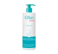 Kosmetyki kąpielowe dla dzieci - Oillan Baby Żel 3w1 do kąpieli, mycia ciała i włosów  400 ml - miniaturka - grafika 1
