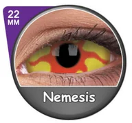 Soczewki kontaktowe - Maxvue Vision Crazy Sclera - Nemesis - miniaturka - grafika 1