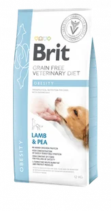 Brit GF veterinary diets dog Obesity 2 kg - Sucha karma dla psów - miniaturka - grafika 2
