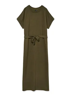 ONLY Sukienka w kolorze khaki - Sukienki - miniaturka - grafika 1