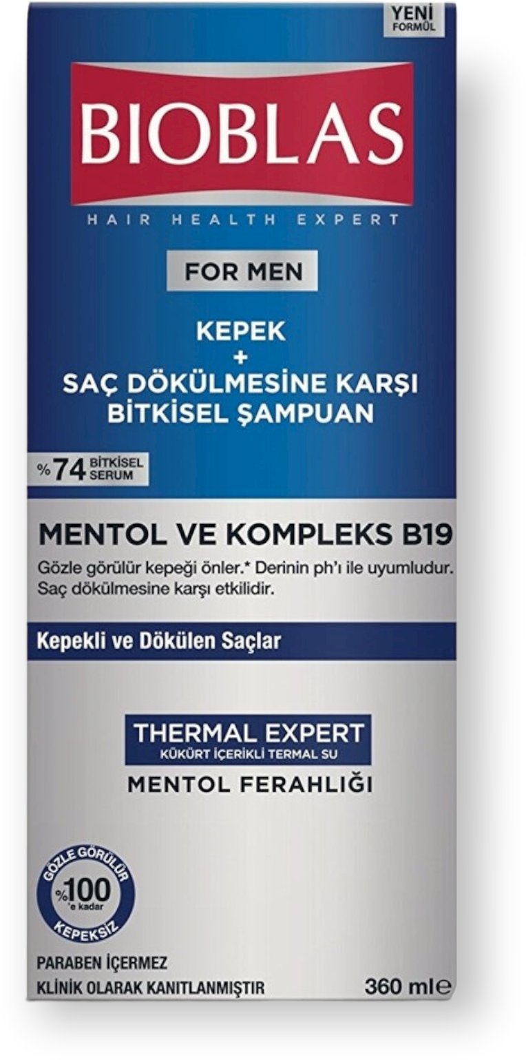 Viorica BIOBLAS Thermal Expert Men Szampon przeciw wypadaniu włosów 360 ml