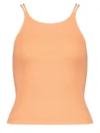 Koszulki sportowe damskie - Gymshark Top sportowy "Studio" w kolorze pomarańczowym - miniaturka - grafika 1