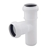 Łączniki, trójniki, kształtki - Trójnik kanalizacyjny Ø40 x 40 x 87 - miniaturka - grafika 1