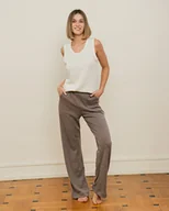 Spodnie sportowe damskie - Spodnie LOTTE - Merino 100% - roz. M/L - miniaturka - grafika 1