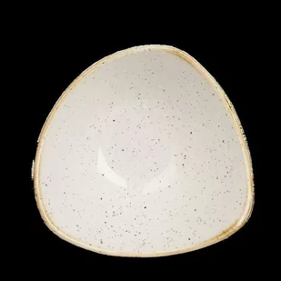 Churchill MISKA TRÓJKĄTNA STONECAST BARLEY WHITE 23,5 cm - Miski i półmiski - miniaturka - grafika 2