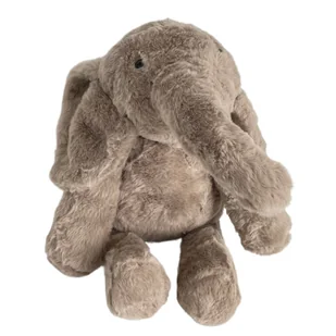Maskotka Pluszowa Pluszak Słonik Włochaty Szary 50cm - Maskotki i pluszaki - miniaturka - grafika 1