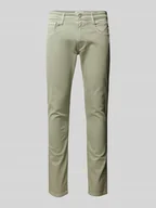Spodnie męskie - Jeansy o kroju slim fit z 5 kieszeniami model ‘ANBASS’ - miniaturka - grafika 1