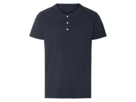 Koszulki męskie - esmara Men T-shirt męski z bawełny (Granatowy, S(44/46)) - miniaturka - grafika 1