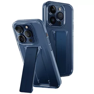 UNIQ etui Heldro Mount with Stand iPhone 15 Pro Max 6.7" niebieski/ultamarine deep blue - Etui i futerały do telefonów - miniaturka - grafika 3