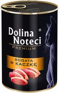 Mokra karma dla kotów - Dolina Noteci Premium, 12 x 400 g - Bogata w kaczkę - miniaturka - grafika 1