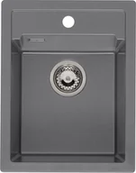 Zlewozmywaki - Zlew REGINOX AMSTERDAM 34 GREY SILVERY (szary metaliczny) (R33562) - miniaturka - grafika 1