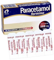 Przeziębienie i grypa - Farmina PARACETAMOL 500 mg 10 czopków 4594702 - miniaturka - grafika 1