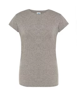 T-shirt damski szary 170g/m2 roz. M - Koszulki i topy damskie - miniaturka - grafika 1