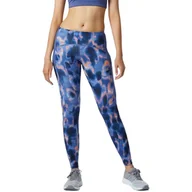 Spodnie sportowe damskie - Legginsy damskie New Balance Printed Impact Run Tight - miniaturka - grafika 1