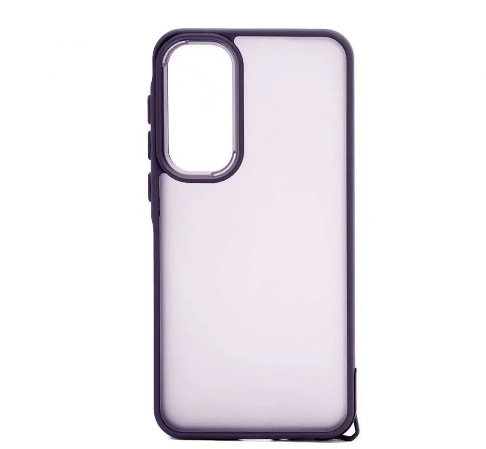 iLike Tylny pokrowiec Samsung Galaxy A35 PC Hybrid Case Purple ILISAMA35HCP