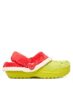 Buty dla chłopców - Crocs Klapki Classic Grinch 211689 Zielony - miniaturka - grafika 1