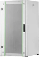 Szafy rack - Szafa Digitus Szafa sieciowa stojąca Hyper Pro 19" 22U rack 600x600, drzwi przód szyba, szary, 1000kg - miniaturka - grafika 1
