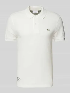 Koszulka polo o kroju slim fit z naszywką z logo - Koszulki męskie - miniaturka - grafika 1