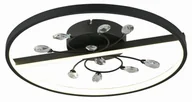 Lampy sufitowe - Dacota - plafon LED czarny mat. - miniaturka - grafika 1