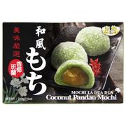 Kuchnie świata - Royal Family Mochi, ryżowe ciasteczka z kokosem i pandanem 210g (6 x 35g) - Royal Family 2339-uniw - miniaturka - grafika 1