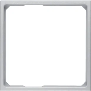 Pierścień adaptacyjny do płytek czołowych 50x50mm B.Kwadrat/B.7 aluminium - Inne akcesoria elektryczne - miniaturka - grafika 1