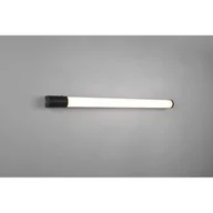 Lampy ścienne - Trio Piera LED kinkiet z gniazdkiem wtykowym IP44/L79/16W czarny 284077932 - miniaturka - grafika 1