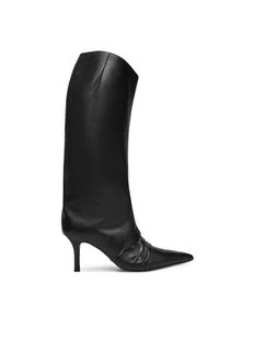 Patrizia Pepe Kozaki 2Y0037 L048 K103 Czarny - Kozaki damskie - miniaturka - grafika 1