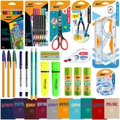Ołówki - Bic Wyprawka Szkolna Dla Klas 5-8 Kredki Zeszyty Ołówki Długopisy - miniaturka - grafika 1