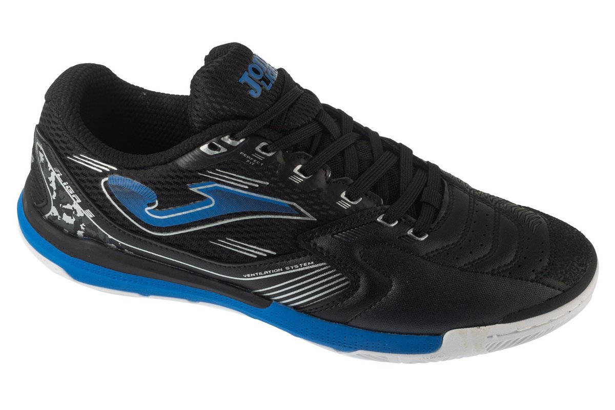Joma Liga-5 2501 IN LIGW2501IN, Męskie, buty halowe - halówki, Czarne