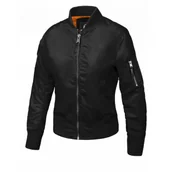 Odzież taktyczna i umundurowanie - Kurtka damska Pit Bull MA-1 Bomber Genesee III - Czarna - miniaturka - grafika 1