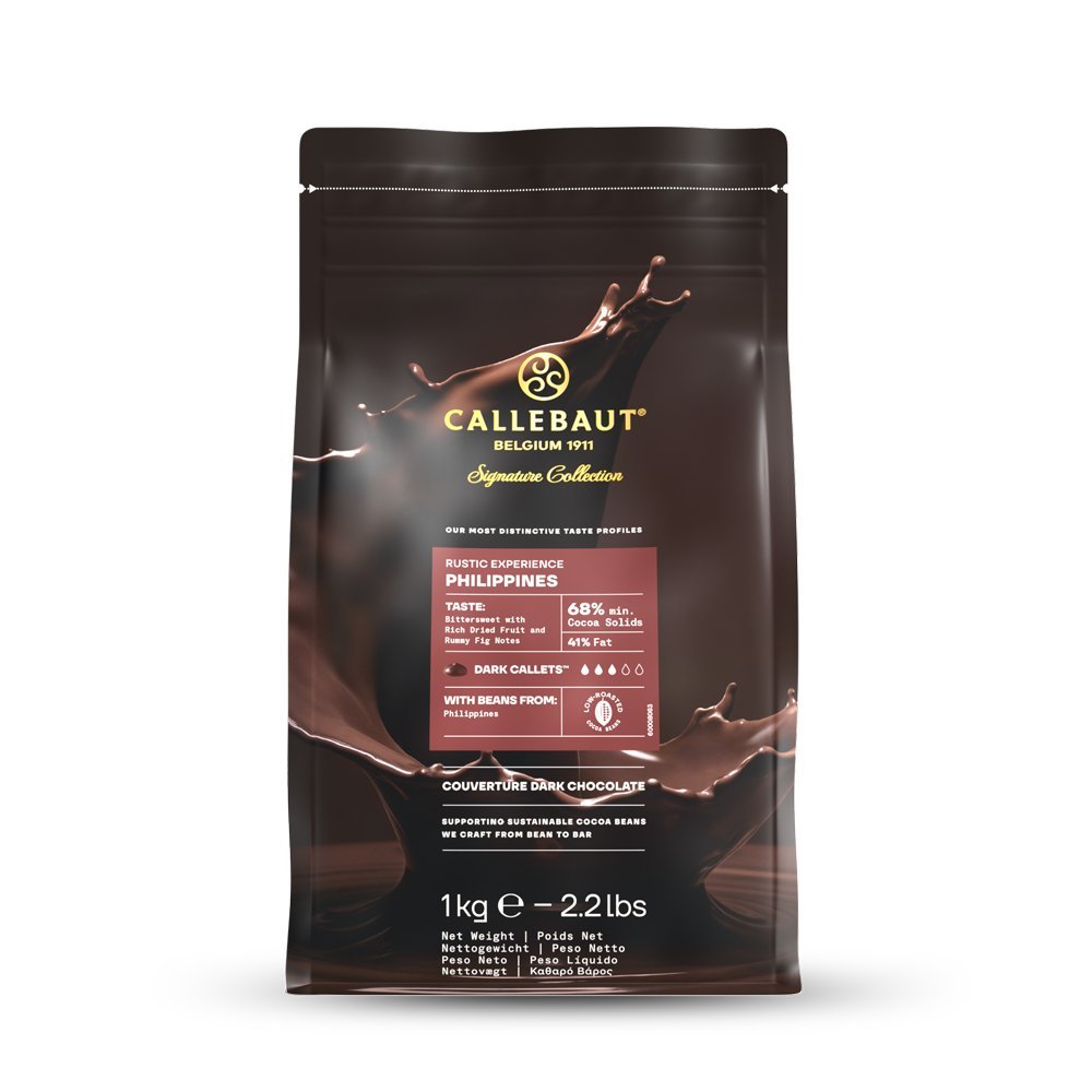 Callebaut czekolada ciemna Rustic Philip 68% 1kg