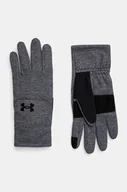 Rękawiczki - Under Armour rękawiczki męskie kolor szary - miniaturka - grafika 1