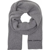 Apaszki i szaliki damskie - Karl Lagerfeld Szal k/essential logo | z dodatkiem wełny i kaszmiru - miniaturka - grafika 1