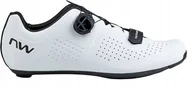 Buty rowerowe - BUTY ROWEROWE NORTHWAVE Storm Carbon - White / Black [Rozmiar Obuwia 39] - miniaturka - grafika 1