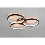 Lampy sufitowe - Groovy 3000K LED lampa sufitowa 3-punktowa czarna 642110332 - miniaturka - grafika 1